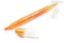 Pilot Spotliter 2 Double-Sided Highlighter Pen - Broad / Fine Twin Tip - Cream Yellow - PILOT SGFR-10SL-CY Pilot Spotliter 2 Double-Sided Highlighter Pen - Broad / Fine Twin Tip - Cream Yellow - PILOT SGFR-10SL-CY