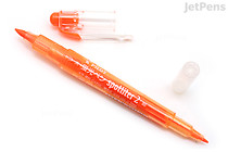 Pilot Spotliter 2 Double-Sided Highlighter Pen - Broad / Fine Twin Tip - Orange - PILOT SGFR-10SL-O Pilot Spotliter 2 Double-Sided Highlighter Pen - Broad / Fine Twin Tip - Orange - PILOT SGFR-10SL-O