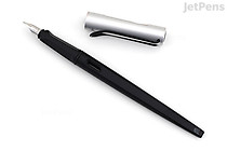LAMY joy Fountain Pen - Black - Aluminum Cap - 1.5 mm - LAMY L11-15 LAMY joy Fountain Pen - Black - Aluminum Cap - 1.5 mm - LAMY L11-15
