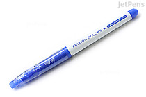 Pilot FriXion Colors Erasable Marker - Blue - PILOT SFC-10M-L Pilot FriXion Colors Erasable Marker - Blue - PILOT SFC-10M-L