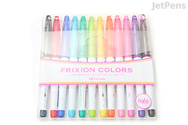 Pilot FriXion Colors Erasable Marker - 12 Color Set - PILOT SFC-120M-12C Pilot FriXion Colors Erasable Marker - 12 Color Set - PILOT SFC-120M-12C