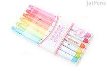 Pilot FriXion Colors Erasable Marker - 6 Color Set - PILOT SFC-60M-6C Pilot FriXion Colors Erasable Marker - 6 Color Set - PILOT SFC-60M-6C