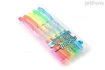 Uni Propus Window Double-Sided Highlighter - 4.0 mm / 0.6 mm - 5 Color Set - UNI PUS102T5C Uni Propus Window Double-Sided Highlighter - 4.0 mm / 0.6 mm - 5 Color Set - UNI PUS102T5C