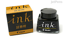 Pilot Document Ink - Black - 30 ml Bottle - PILOT INK-30-DO Pilot Document Ink - Black - 30 ml Bottle - PILOT INK-30-DO