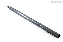 Staedtler Pigment Liner Marker Pen - 0.7 mm - Black - STAEDTLER 308 07-9 02 Staedtler Pigment Liner Marker Pen - 0.7 mm - Black - STAEDTLER 308 07-9 02