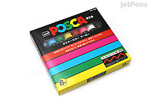 Uni Posca Paint Marker PC-5M - Medium Point - 8 Color Set - UNI PC5M8C Uni Posca Paint Marker PC-5M - Medium Point - 8 Color Set - UNI PC5M8C
