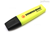 Stabilo Boss Original Highlighter - Yellow - STABILO 70-24 Stabilo Boss Original Highlighter - Yellow - STABILO 70-24