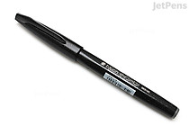 Pentel Fude Touch Brush Sign Pen - Black - PENTEL SES15C-A Pentel Fude Touch Brush Sign Pen - Black - PENTEL SES15C-A