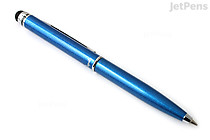 Monteverde Poquito Ballpoint Pen + Stylus - 0.7 mm - Cobalt Blue Body - Black Ink - MONTEVERDE MV10102 Monteverde Poquito Ballpoint Pen + Stylus - 0.7 mm - Cobalt Blue Body - Black Ink - MONTEVERDE MV10102