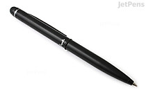 Monteverde Poquito Ballpoint Pen + Stylus - 0.7 mm - Black Body - Black Ink - MONTEVERDE MV10101 Monteverde Poquito Ballpoint Pen + Stylus - 0.7 mm - Black Body - Black Ink - MONTEVERDE MV10101