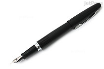 Pilot Metropolitan Fountain Pen - Black Plain - Fine - PILOT MRFC1BLKFBLKP Pilot Metropolitan Fountain Pen - Black Plain - Fine - PILOT MRFC1BLKFBLKP