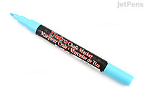 Marvy Uchida Bistro Chalk Marker - Fine Point - Fluorescent Blue - MARVY 482-S #F3 Marvy Uchida Bistro Chalk Marker - Fine Point - Fluorescent Blue - MARVY 482-S #F3