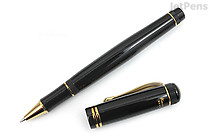 Kaweco Dia2 Rollerball Pen - Gold Accents - Medium Point - Black Body - KAWECO 10000567 Kaweco Dia2 Rollerball Pen - Gold Accents - Medium Point - Black Body - KAWECO 10000567