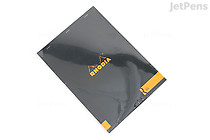 Rhodia R Premium Notepad - No. 18 (A4) - Lined - Black - RHODIA 182012 Rhodia R Premium Notepad - No. 18 (A4) - Lined - Black - RHODIA 182012