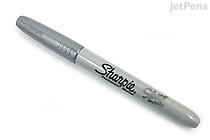 Sharpie Metallic Permanent Marker - Fine Point - Silver - SHARPIE 39013 Sharpie Metallic Permanent Marker - Fine Point - Silver - SHARPIE 39013