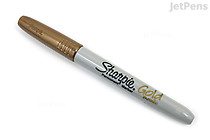 Sharpie Metallic Permanent Marker - Fine Point - Gold - SHARPIE 1823889 Sharpie Metallic Permanent Marker - Fine Point - Gold - SHARPIE 1823889