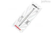 Zebra Styluspen Twist - 0.7 mm Ballpoint Pen + Stylus - Silver Body - ZEBRA 33161 Zebra Styluspen Twist - 0.7 mm Ballpoint Pen + Stylus - Silver Body - ZEBRA 33161