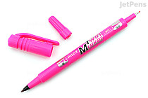 Pilot Oil-Based Twin Marker - Double-Sided - Extra Fine / Fine - Pink - PILOT MEF-12EU-P Pilot Oil-Based Twin Marker - Double-Sided - Extra Fine / Fine - Pink - PILOT MEF-12EU-P