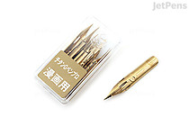 Zebra Dip Pen Nib - G Pen Pro - Titanium - Pack of 10 - ZEBRA PG-7B-C-K Zebra Dip Pen Nib - G Pen Pro - Titanium - Pack of 10 - ZEBRA PG-7B-C-K