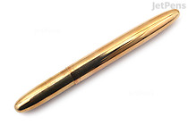 Fisher Space Pen Bullet Ballpoint Pen - Medium Point - Raw Brass - FISHER SPACE PEN 400RAW Fisher Space Pen Bullet Ballpoint Pen - Medium Point - Raw Brass - FISHER SPACE PEN 400RAW