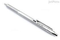 TWSBI Precision Mechanical Pencil - Retractable Tip - 0.5 mm - Silver - TWSBI M7440890 TWSBI Precision Mechanical Pencil - Retractable Tip - 0.5 mm - Silver - TWSBI M7440890