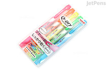 Uni Propus Window Q-Dry Double-Sided Highlighter - 4.0 mm / 0.6 mm - 5 Color Set #1 - UNI PUS138T5C Uni Propus Window Q-Dry Double-Sided Highlighter - 4.0 mm / 0.6 mm - 5 Color Set #1 - UNI PUS138T5C