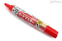 Pilot Board Master Dry Erase Marker - Medium Round Tip - Red - PILOT WMBM-12L-R Pilot Board Master Dry Erase Marker - Medium Round Tip - Red - PILOT WMBM-12L-R