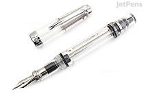 TWSBI Vac Mini Clear Fountain Pen - Fine - TWSBI M7444390 TWSBI Vac Mini Clear Fountain Pen - Fine - TWSBI M7444390