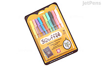 Sakura Souffle Gel Pen - 10 Color Set - SAKURA 58350 Sakura Souffle Gel Pen - 10 Color Set - SAKURA 58350