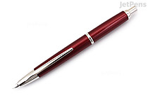 Pilot Vanishing Point Decimo Fountain Pen - Burgundy - 18k Extra Fine - PILOT VPDFPBLUEBRG Pilot Vanishing Point Decimo Fountain Pen - Burgundy - 18k Extra Fine - PILOT VPDFPBLUEBRG