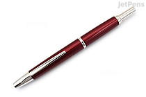 Pilot Vanishing Point Decimo Fountain Pen - Burgundy - 18k Fine - PILOT FCT-15SR-R-F Pilot Vanishing Point Decimo Fountain Pen - Burgundy - 18k Fine - PILOT FCT-15SR-R-F