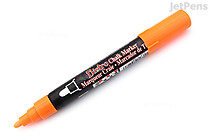 Marvy Uchida Bistro Chalk Marker - Medium Point - Fluorescent Orange - MARVY 480-S #F7 Marvy Uchida Bistro Chalk Marker - Medium Point - Fluorescent Orange - MARVY 480-S #F7