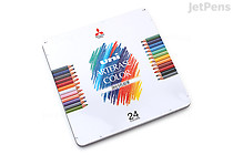 Uni Arterase Color Pencil - 24 Color Set - UNI UAC24C  Uni Arterase Color Pencil - 24 Color Set - UNI UAC24C