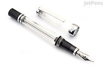 TWSBI Vac700R Clear Fountain Pen - Fine - TWSBI M7445960 TWSBI Vac700R Clear Fountain Pen - Fine - TWSBI M7445960