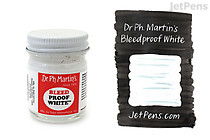 Dr. Ph. Martin's Bleedproof White - 1 oz Bottle - DR PH MARTIN'S DR400032 Dr. Ph. Martin's Bleedproof White - 1 oz Bottle - DR PH MARTIN'S DR400032
