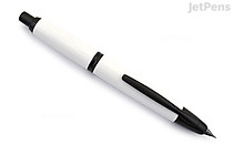Pilot Vanishing Point Fountain Pen - White with Black Trim - 18k Stub - PILOT VPKFPBLUSWHI Pilot Vanishing Point Fountain Pen - White with Black Trim - 18k Stub - PILOT VPKFPBLUSWHI
