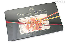 Faber-Castell Polychromos Artist Colored Pencil - 36 Color Tin Set - FABER-CASTELL 110036 Faber-Castell Polychromos Artist Colored Pencil - 36 Color Tin Set - FABER-CASTELL 110036