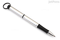 Fisher Space Pen Backpacker Key Ring Space Pen - Medium Point - Silver Body - FISHER SPACE PEN BP Fisher Space Pen Backpacker Key Ring Space Pen - Medium Point - Silver Body - FISHER SPACE PEN BP