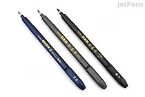 Zebra Disposable Brush Pens - 3 Pen Bundle - JETPENS ZEBRA WF BUNDLE Zebra Disposable Brush Pens - 3 Pen Bundle - JETPENS ZEBRA WF BUNDLE