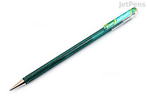 Pentel Hybrid Dual Metallic Gel Pen - 1.0 mm - Green and Metallic Blue - PENTEL K110-DDX Pentel Hybrid Dual Metallic Gel Pen - 1.0 mm - Green and Metallic Blue - PENTEL K110-DDX