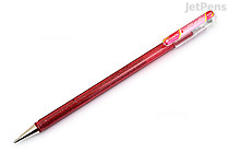 Pentel Hybrid Dual Metallic Gel Pen - 1.0 mm - Pink and Metallic Pink - PENTEL K110-DPX Pentel Hybrid Dual Metallic Gel Pen - 1.0 mm - Pink and Metallic Pink - PENTEL K110-DPX