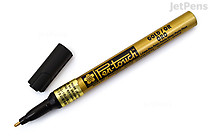 Sakura Pen-Touch Paint Marker - Fine Point 1.0 mm - Gold - SAKURA 41301 Sakura Pen-Touch Paint Marker - Fine Point 1.0 mm - Gold - SAKURA 41301