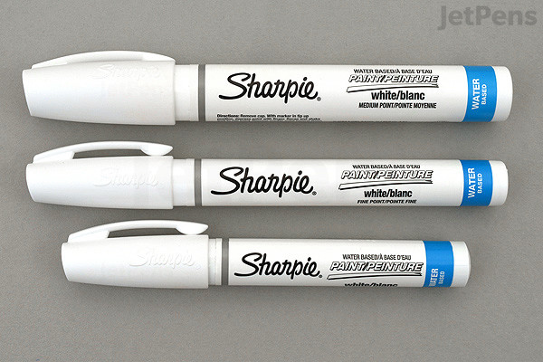 Medium Point Water Based Sharpie White Sharpie Water-Based Paint