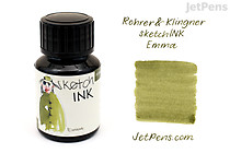 Rohrer & Klingner sketchINK Emma Fountain Pen Ink - 50 ml Bottle - ROHRER-KLINGNER 42 540 050 Rohrer & Klingner sketchINK Emma Fountain Pen Ink - 50 ml Bottle - ROHRER-KLINGNER 42 540 050