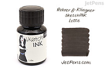 Rohrer & Klingner sketchINK Lotte Fountain Pen Ink - 50 ml Bottle - ROHRER-KLINGNER 42 700 050 Rohrer & Klingner sketchINK Lotte Fountain Pen Ink - 50 ml Bottle - ROHRER-KLINGNER 42 700 050