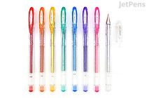 Uni-ball Signo Sparkling Glitter UM-120SP Gel Pen - 1.0 mm - 8 Color Bundle - JETPENS UNI UM120SP BUNDLE Uni-ball Signo Sparkling Glitter UM-120SP Gel Pen - 1.0 mm - 8 Color Bundle - JETPENS UNI UM120SP BUNDLE