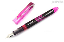 Zebra Zensations Fountain Pen - Pink - 0.6 mm - ZEBRA 48370UPC Zebra Zensations Fountain Pen - Pink - 0.6 mm - ZEBRA 48370UPC