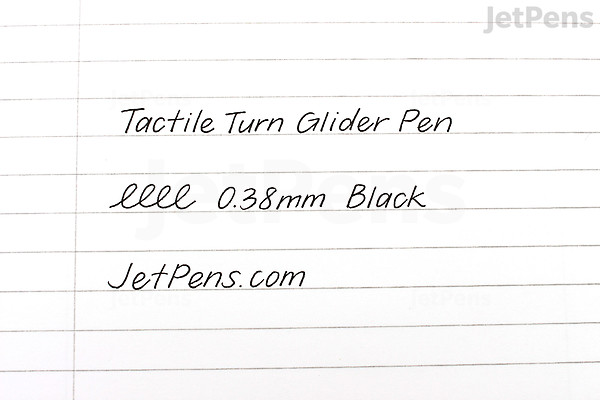 Tactile Turn Glider Pen - Brass | JetPens