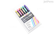 Tombow MONO Edge Dual-Tip Highlighter - 6 Color Set - TOMBOW 66422 Tombow MONO Edge Dual-Tip Highlighter - 6 Color Set - TOMBOW 66422