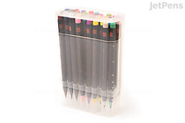 Akashiya Sai Watercolor Brush Pen - 30 Color Set - AKASHIYA CA200/30V Akashiya Sai Watercolor Brush Pen - 30 Color Set - AKASHIYA CA200/30V